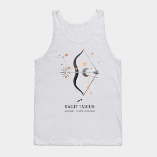 Sagittarius Constellation Zodiac Series Tank Top